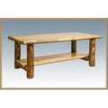 Montana Woodworks Montana Woodworks MWGCCTN Glacier Country Coffee Table with Shelf MWGCCTN